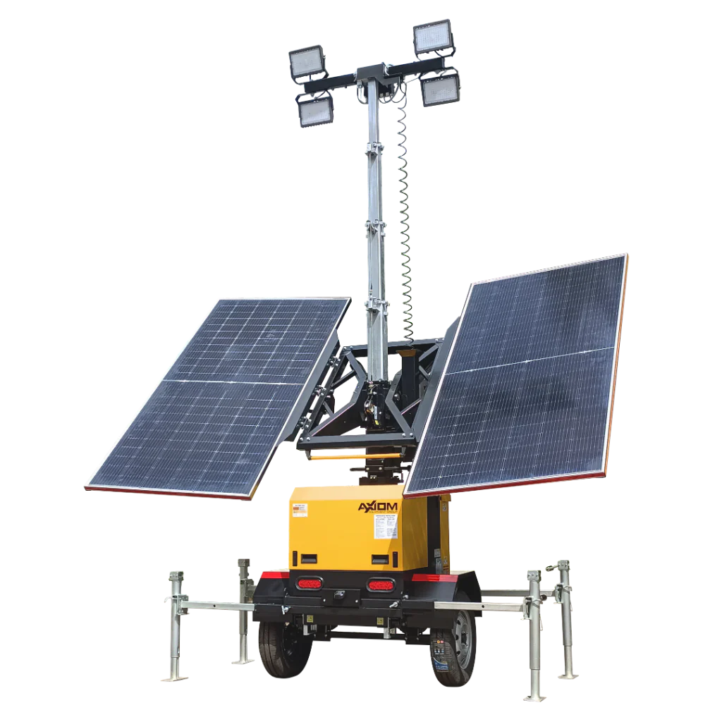 Metrolite SLT-490 Solar Light Tower | Eco-Friendly Event & Site Lighting