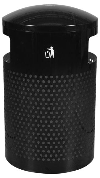 Landscape Series Outdoor Trash Receptacle | 40 Gallon