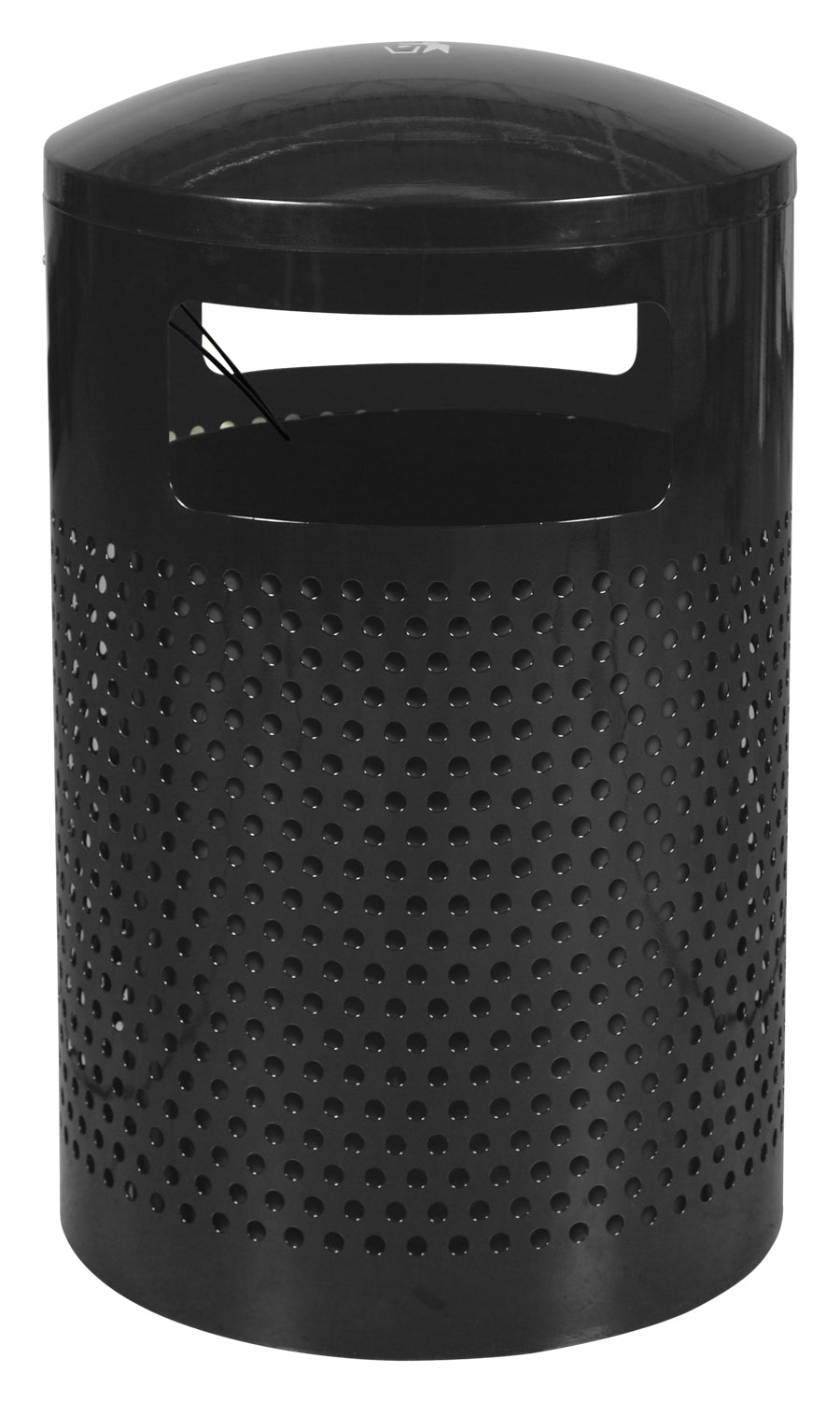Landscape Series 40-Gallon Outdoor Trash Receptacle