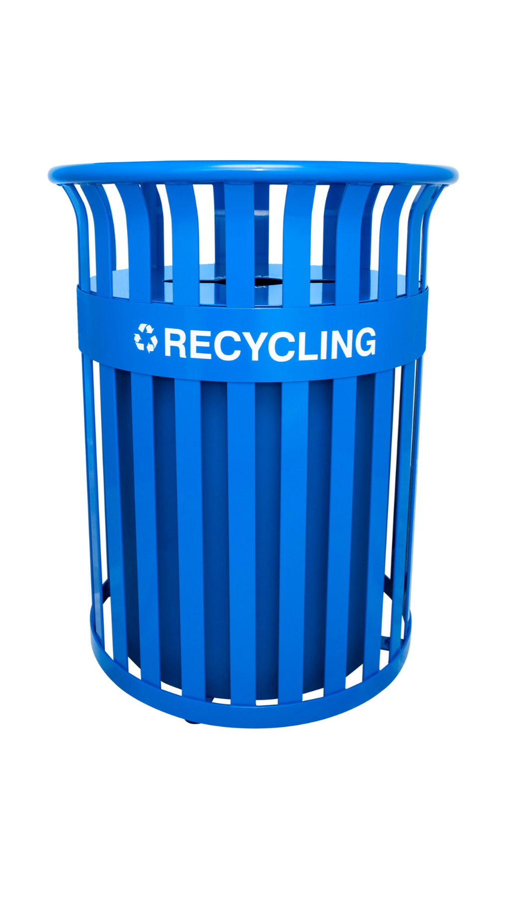 Streetscape Recycling Receptacle | 37 Gallon
