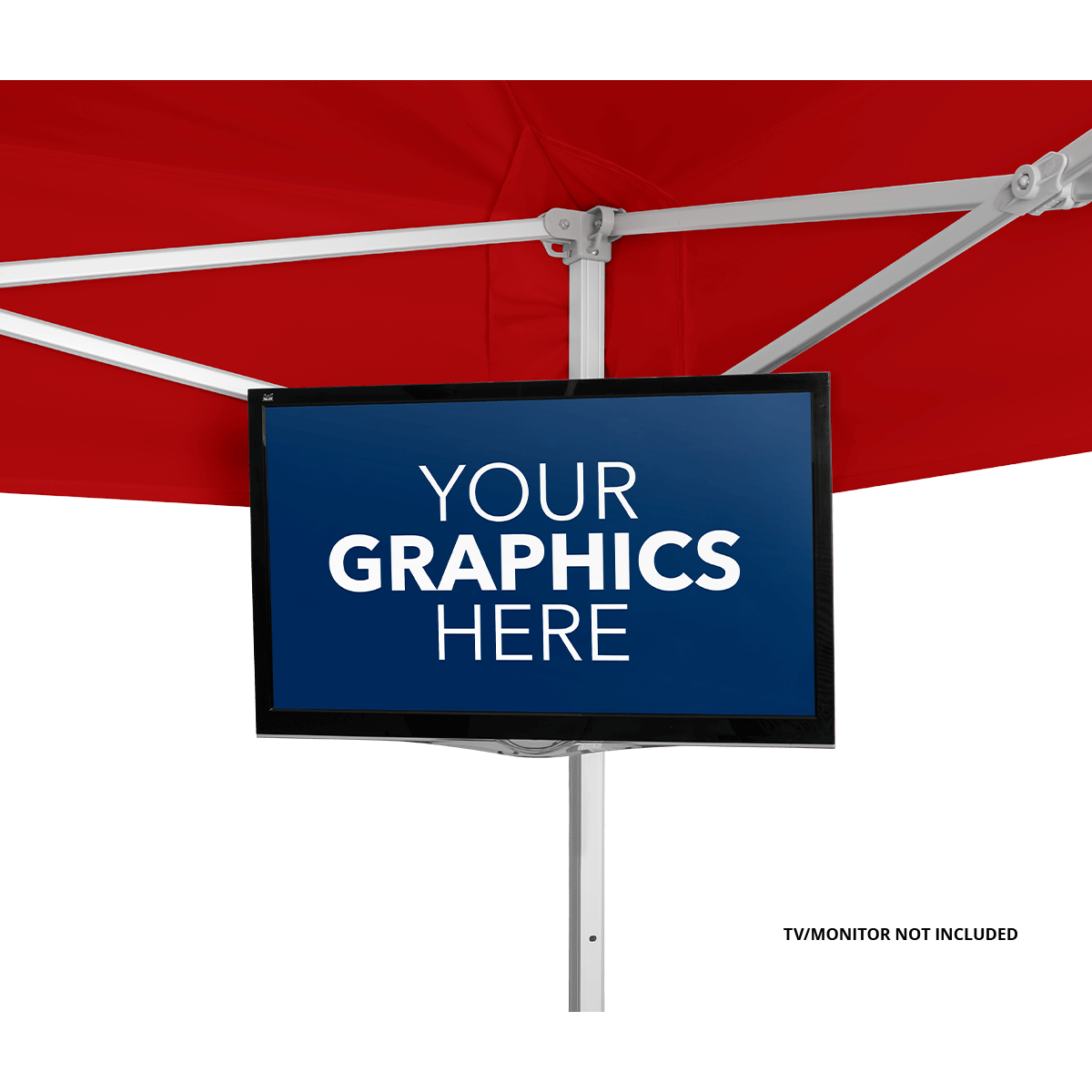 Canopy TV Mount for Event Displays